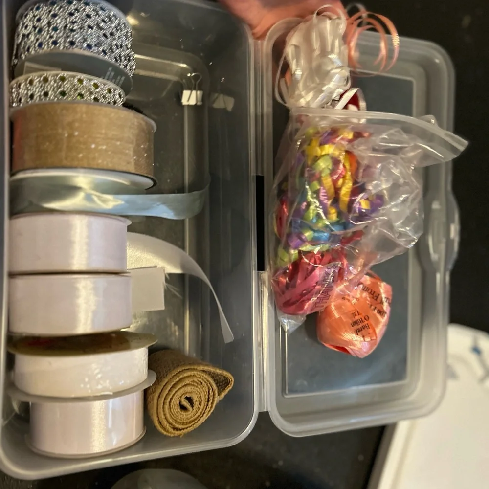 Assorted Ribbon Storage Box - Picture 2 of 3